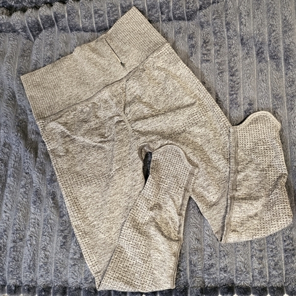 Gymshark Vital Rise Seamless Leggings - Smokey Grey Marl - Picture 5 of 6